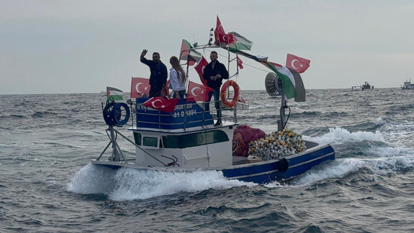 Kocaeli'den Sumud Filosu’na destek: Onlarca gemi Gazze için konvoy oluşturdu! - Resim : 1