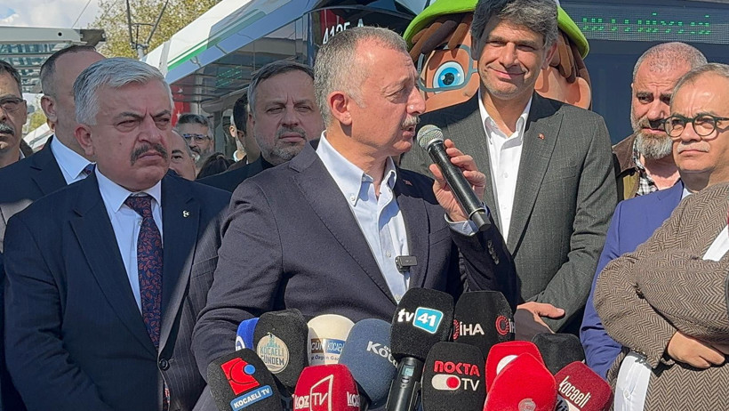 Tahir Büyükakın müjdeyi verdi! Tramvay Kartepe'ye devam edecek - Resim : 2