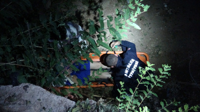 inşaat çukuruna düşen turist için ekipler seferber oldu! - Resim : 2