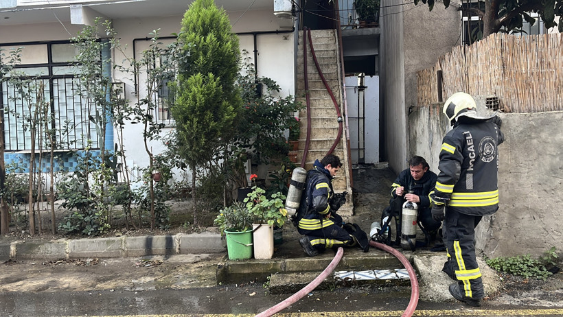 Kocaeli’de korkutan yangın! Baba ve oğlu etkilendi! - Resim : 1