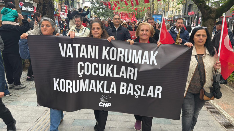 CHP Kocaeli'den 23 Nisan yürüyüşü - Resim : 6