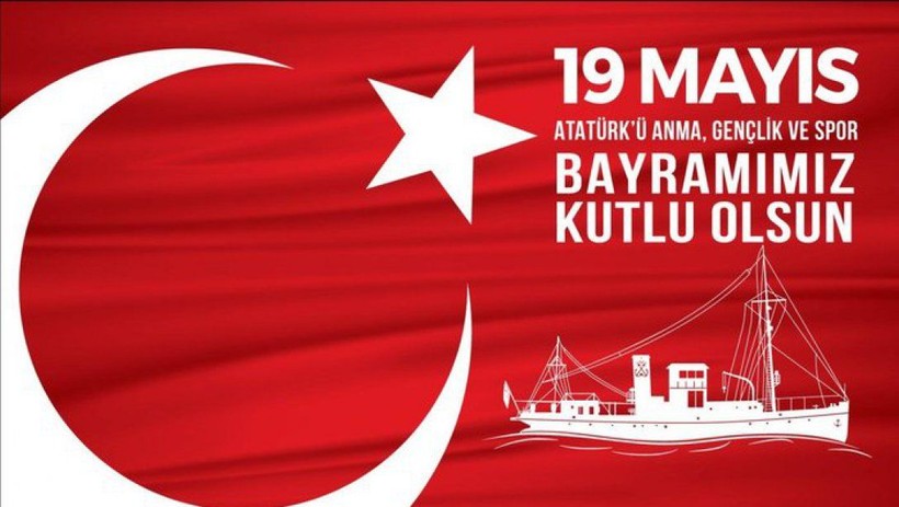 19 Mayıs Kutlama Mesajları 2025 | Bayraklı, Atatürklü 19 Mayıs Spor Bayramı Kutlama Sözleri - Resim: 5