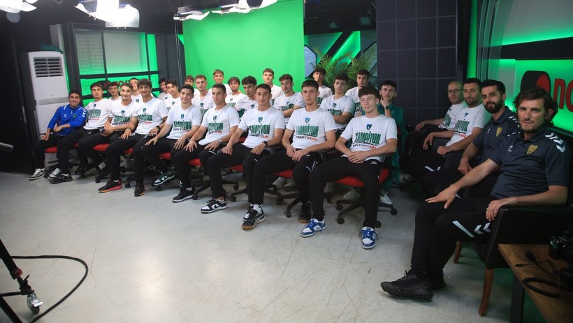 Kocaelispor U-19 Nokta TV stüdyolarında - Foto Galeri- - Resim: 3