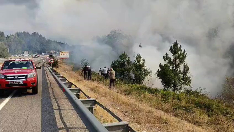 Korkutan orman yangını yayılıyor! Dört koldan müdahale... - Resim : 3