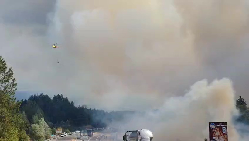 Korkutan orman yangını yayılıyor! Dört koldan müdahale... - Resim : 2