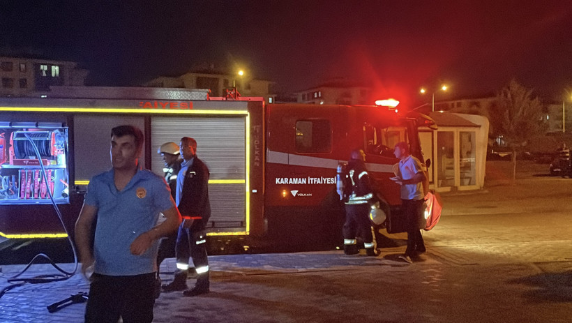 Alev topuna dönen piknik tüpü korkuttu! - Resim : 1