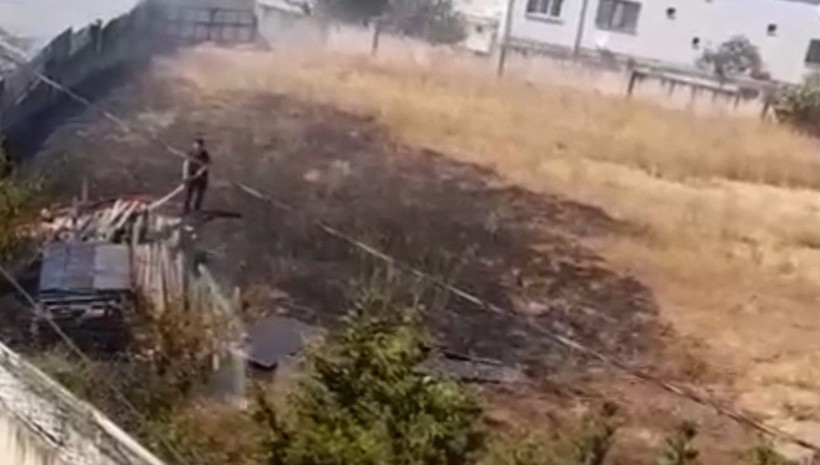 Kocaeli’de otluk alanda korkutan yangın - Resim: 4