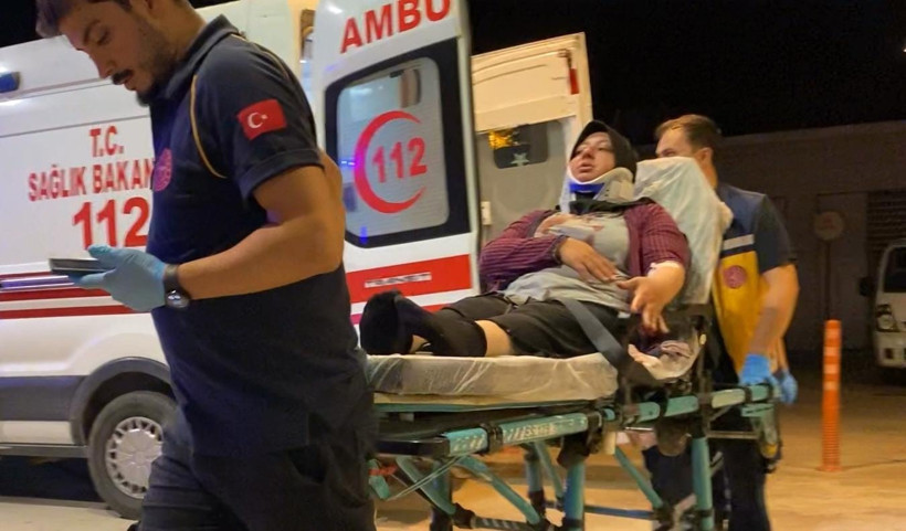 Kontrolden çıkan otomobil şarampole uçtu! - Resim : 1