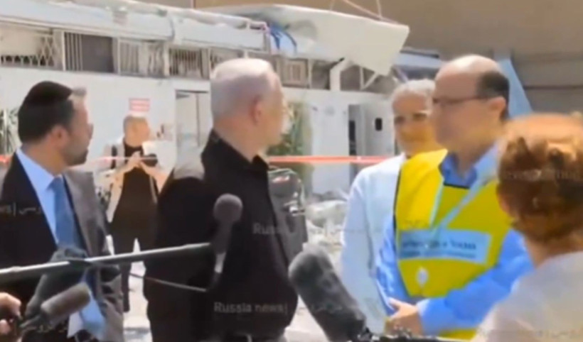 Netanyahu canlı yayında konuşurken panik yaşandı - Resim: 4