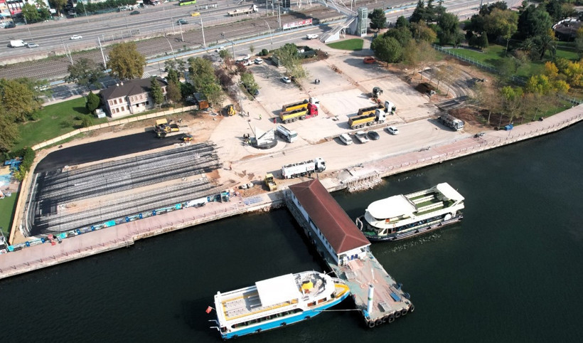 1 Mart Vapur İskelesi Otoparkı'nda sona doğru! - Resim : 1