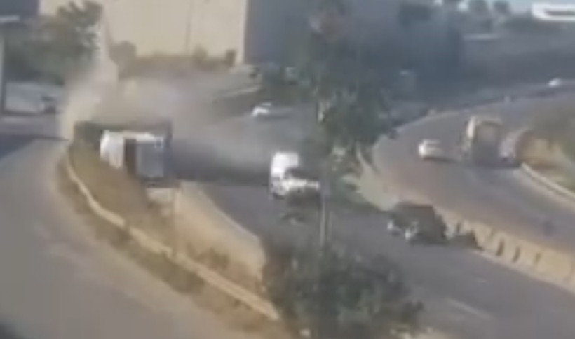 Adeta savaş alanı! Korkunç kazanın kamera görüntüleri ortaya çıktı - Resim : 1