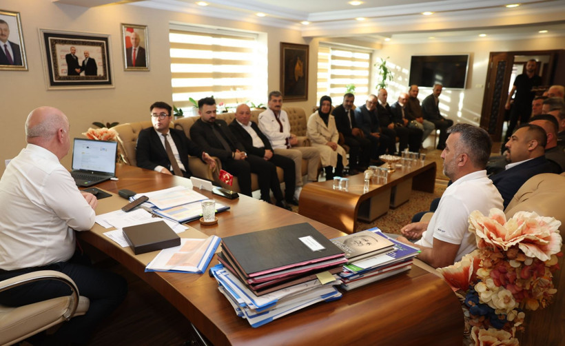 STK'lardan Muzaffer Bıyık'a ziyaret - Resim: 4