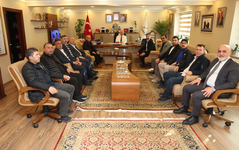 STK'lardan Muzaffer Bıyık'a ziyaret - Resim: 1