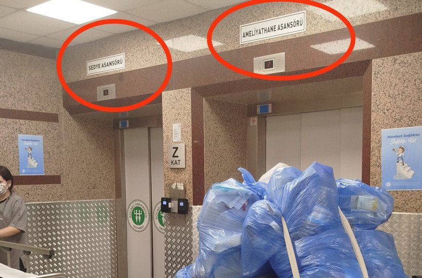 Kocaeli Üniversitesi Hastanesi’nde ŞOK görüntü! - Resim : 1