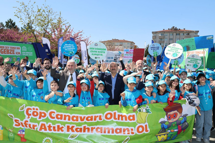 Geleceğe temiz bir adım! Gebze’de “Sıfır Atık” yürüyüşü - Resim: 2