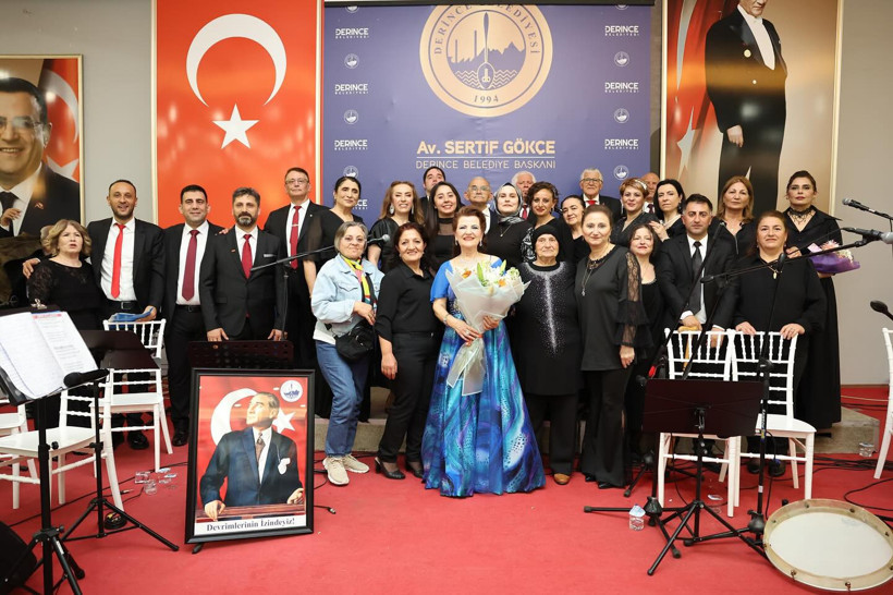 Derince'de Türk Halk Müziği ve Türk Sanat Müziği Korosu'ndan unutulmaz gece - Resim : 1