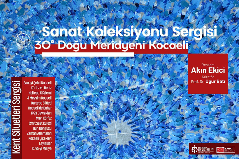 Uğur Batı'dan 30° Doğu Meridyeni Kocaeli/ “Bir Zaman Fraktalı” sergisinden izlenimler - Resim : 1