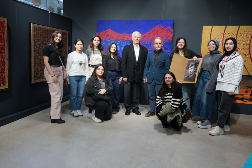 Ressam Süleyman Saim Tekcan'dan, Seka Sanat İhtisas Merkezi'ne övgü - Resim : 2