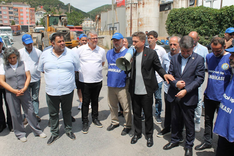 CHP Kocaeli İl Örgütü’nden Gübretaş işçilerine destek ziyareti - Resim : 3