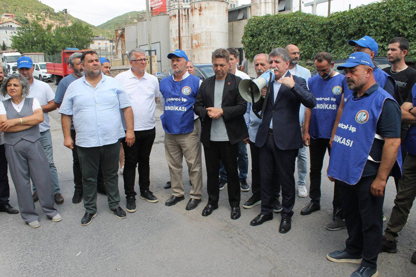 CHP Kocaeli İl Örgütü’nden Gübretaş işçilerine destek ziyareti - Resim : 2