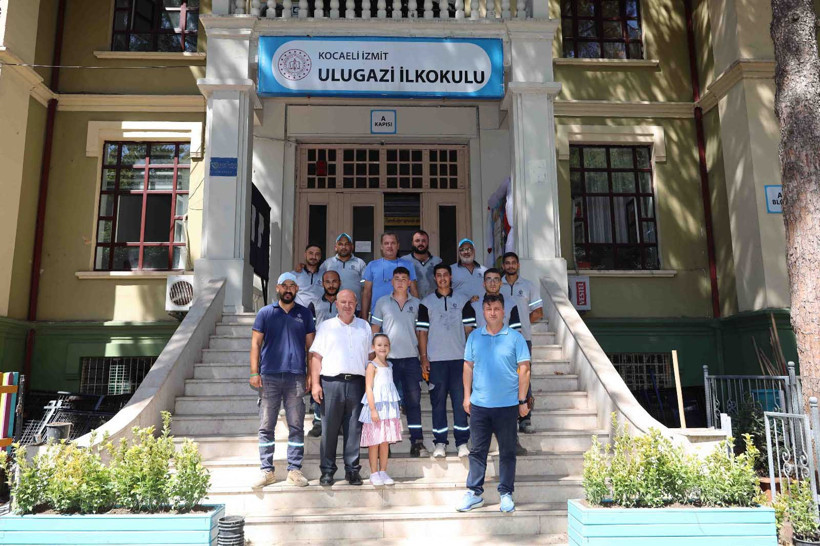 Asel Damla Altınsoy'un istekleri gerçekleşti... İzmit Ulugazi İlkokulu'nun bahçesinde büyük dönüşüm - Resim : 2