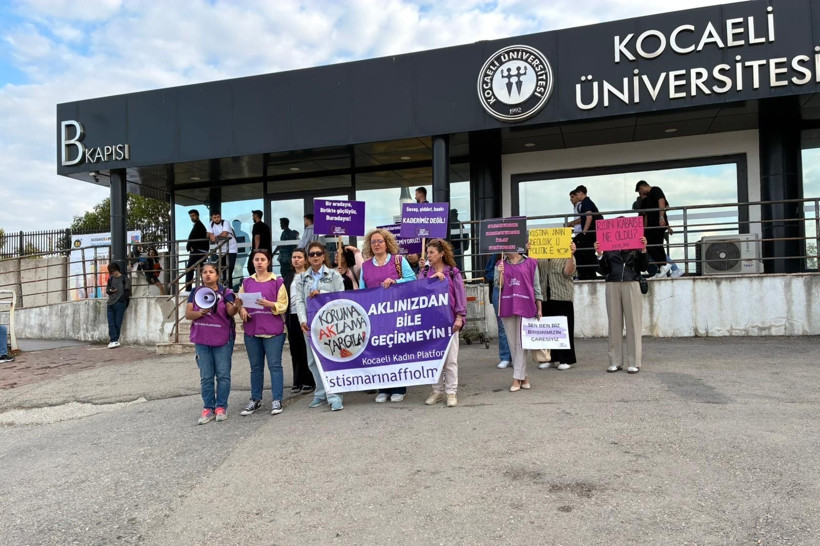 KOÜ öğrencileri beslenme ve güvenlik sorunlarına karşı tepkilerini dile getirdi - Resim : 1