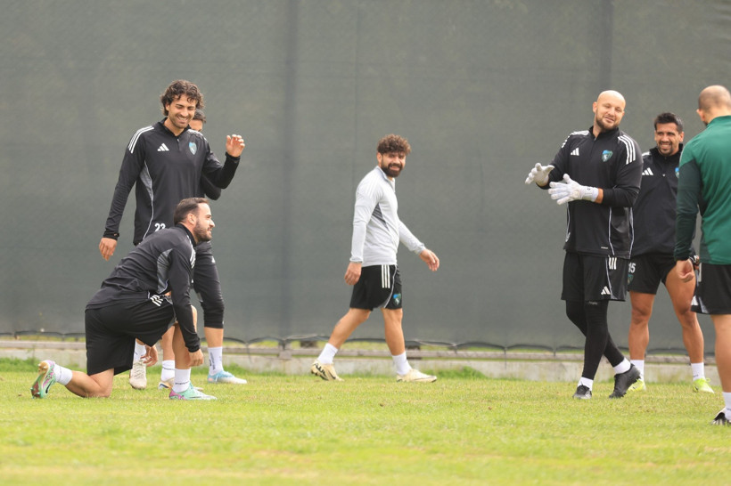 Kocaelispor, Konyaspor maçına moralli çalışıyor - Resim : 4