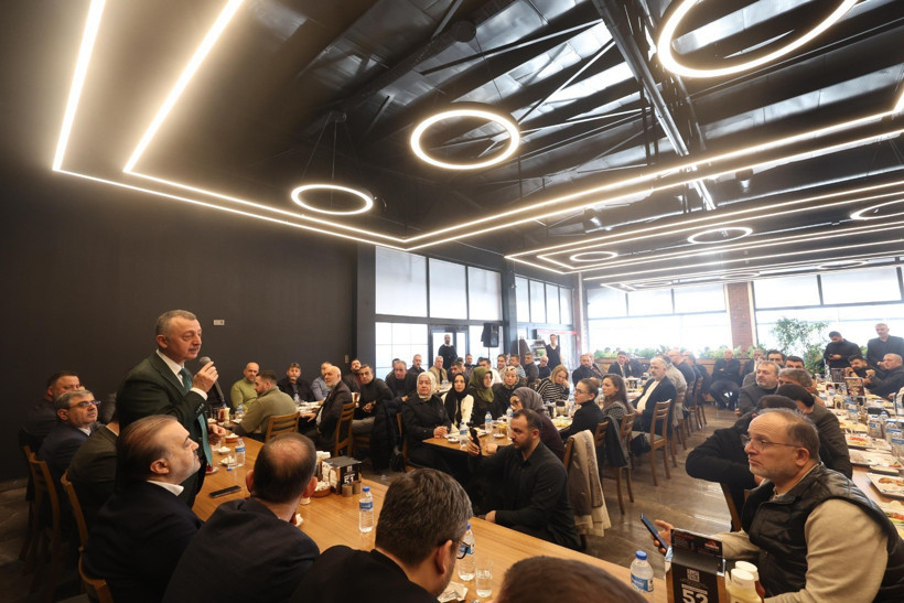 Tahir Büyükakın esnafın talep ve önerilerini dinledi - Resim : 3