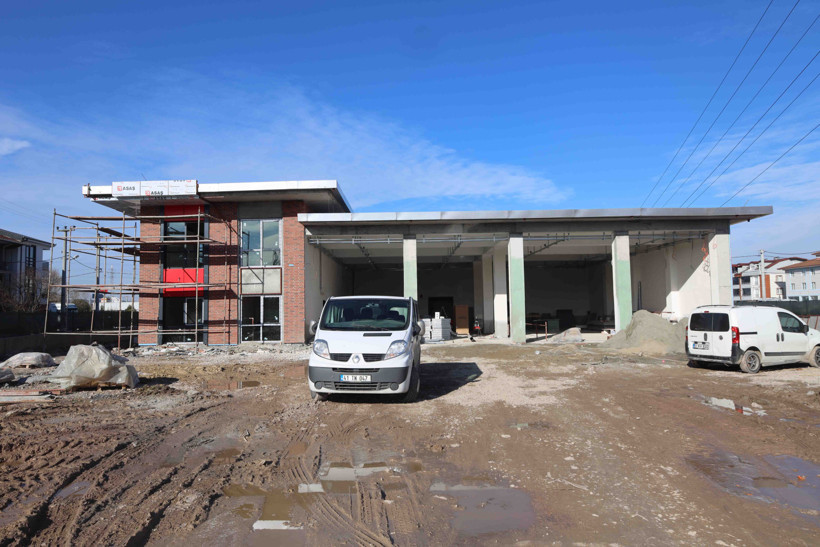 Kocaeli Büyükşehir’den modern itfaiye tesisi: Kartepe Müfreze binası yapımda - Resim : 1