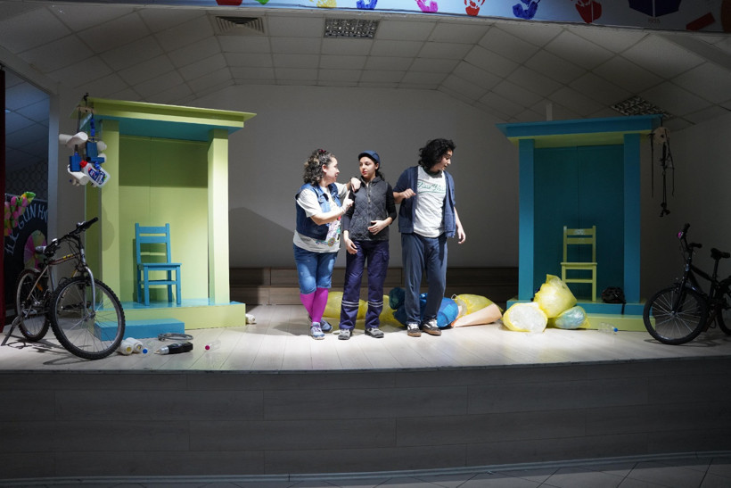 Çocuklar tiyatro ile çevreci ulaşımı öğrenecekler - Resim : 3