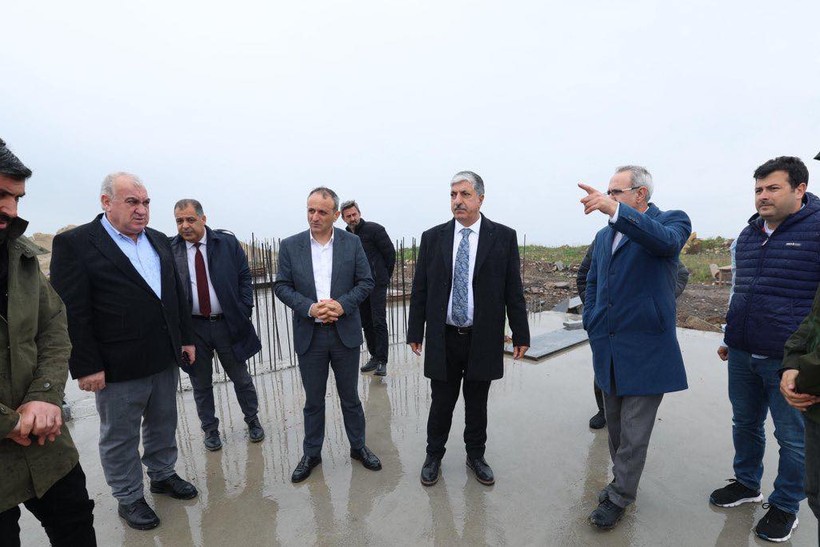 Ramazan Ömeroğlu, devam eden projeleri yerinde inceledi - Resim : 2