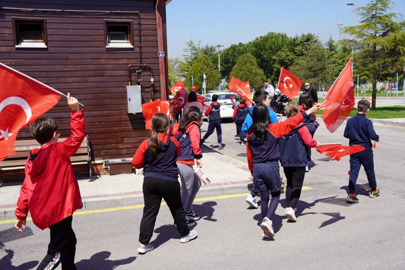 Trafik Eğitim Parkı’nda 23 Nisan coşkusu! - Resim : 3