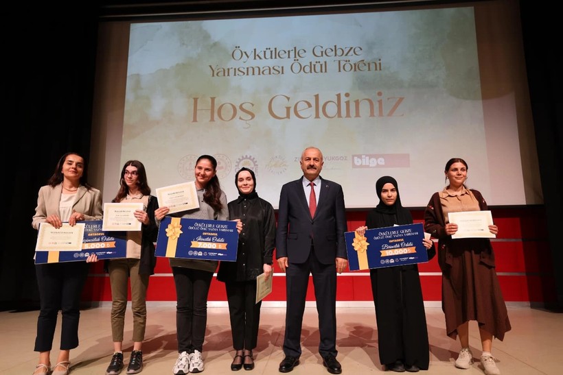 "Öykülerle Gebze" yarışmasında ödüller protokolden - Resim: 3