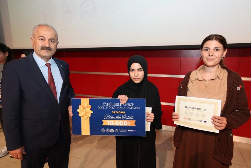 "Öykülerle Gebze" yarışmasında ödüller protokolden - Resim: 4