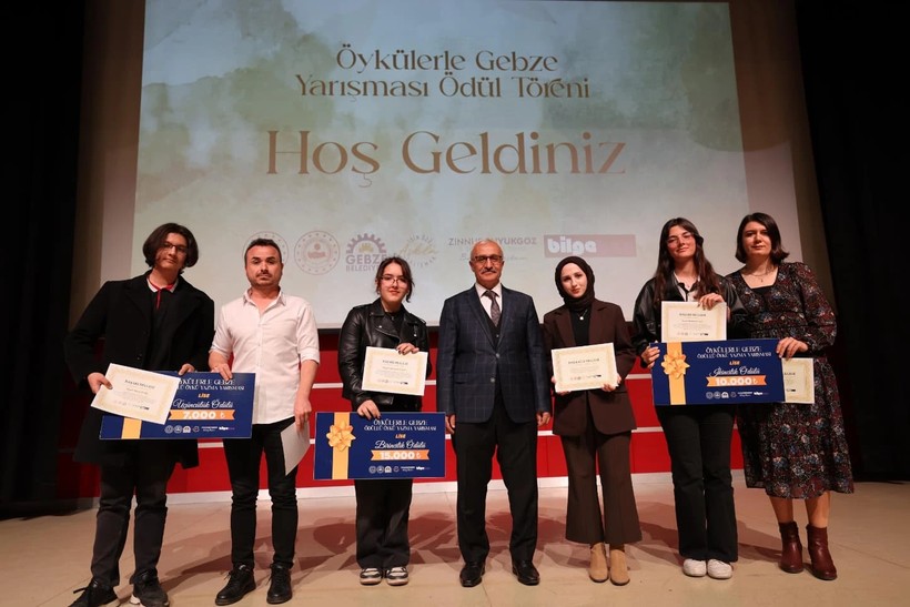 "Öykülerle Gebze" yarışmasında ödüller protokolden - Resim: 6