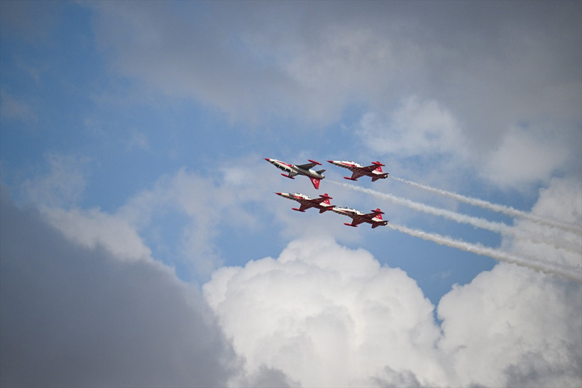 Türk Yıldızları hayran bıraktı! - Resim : 1