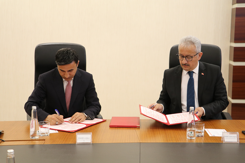 İmzalar atıldı! Türkan Zeray İlkokulu için protokol... - Resim : 4