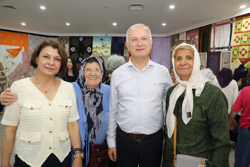 KARMEK El Sanatları Sergisi törenle açıldı - Resim : 1