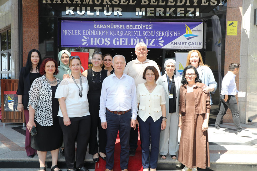 KARMEK El Sanatları Sergisi törenle açıldı - Resim : 4