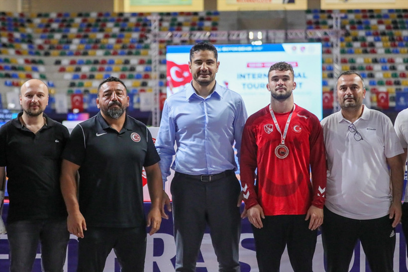 Kocaeli'de düzenlenen güreş turnuvasında 3. gün müsabakaları sona erdi - Resim : 3