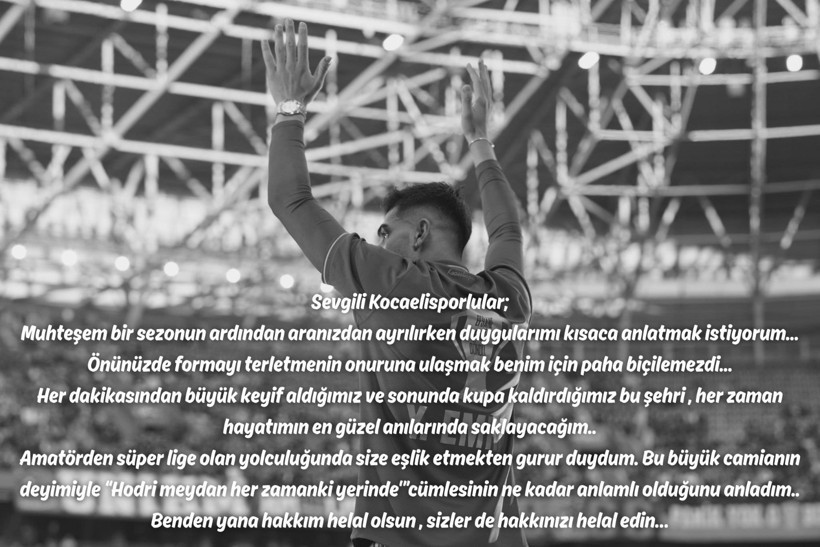 Yunus Emre Gedik: Önünüzde formayı terletmenin onuruna ulaştım - Resim : 1
