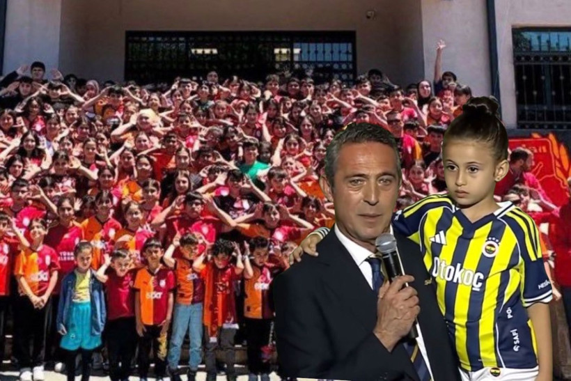 Yüzlerce Galatasaray formalı öğrencinin arasında kalmıştı… - Resim : 2
