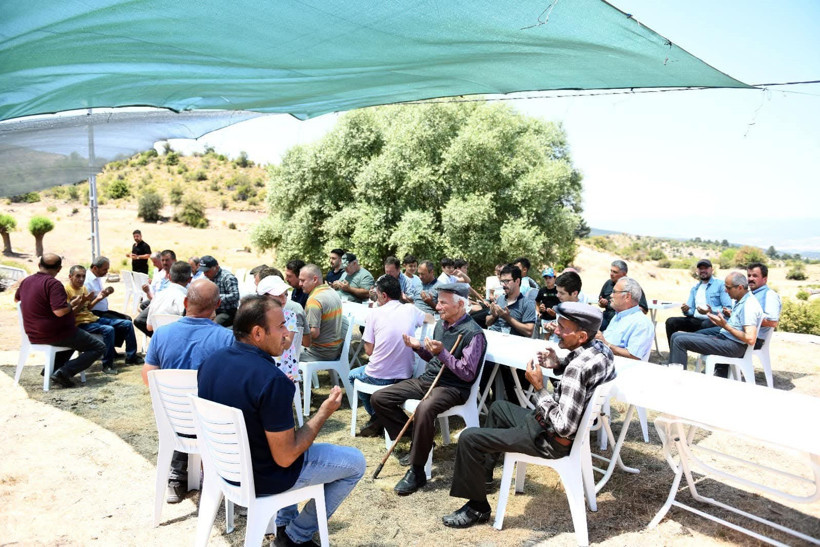 Vatandaşlar yağmur duasına çıktı - Resim : 1