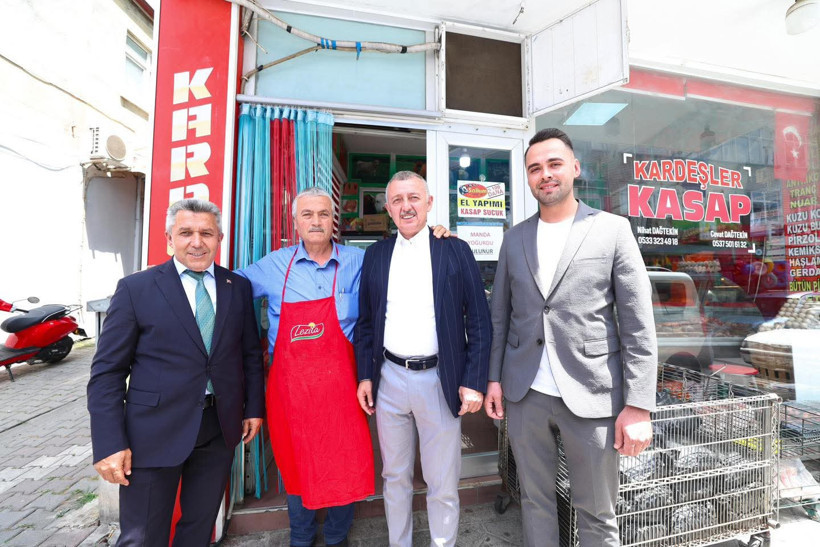 Tahir Büyükakın'dan yoğun hafta sonu mesaisi - Resim : 2