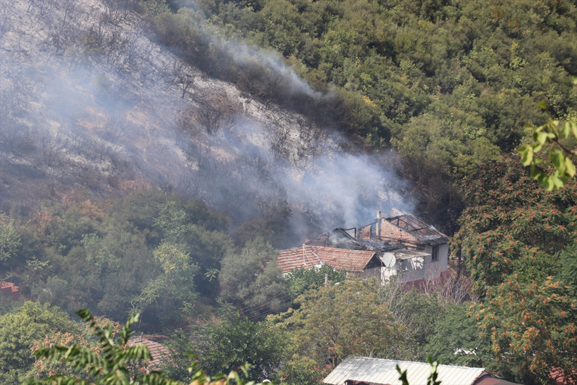 Kocaeli’de yine orman yangını çıktı - Resim : 1