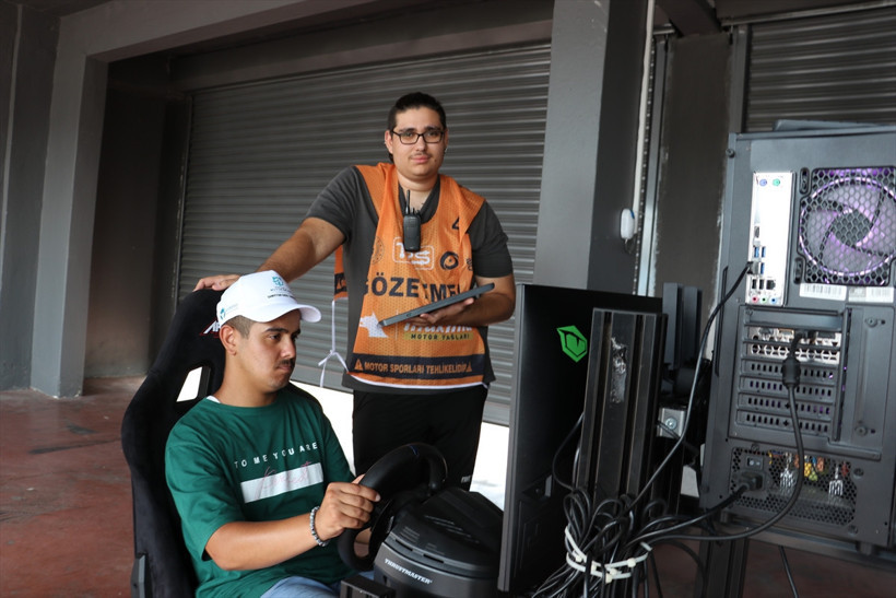 Özel çocuklar ralli heyecanı yaşadı - Resim : 6