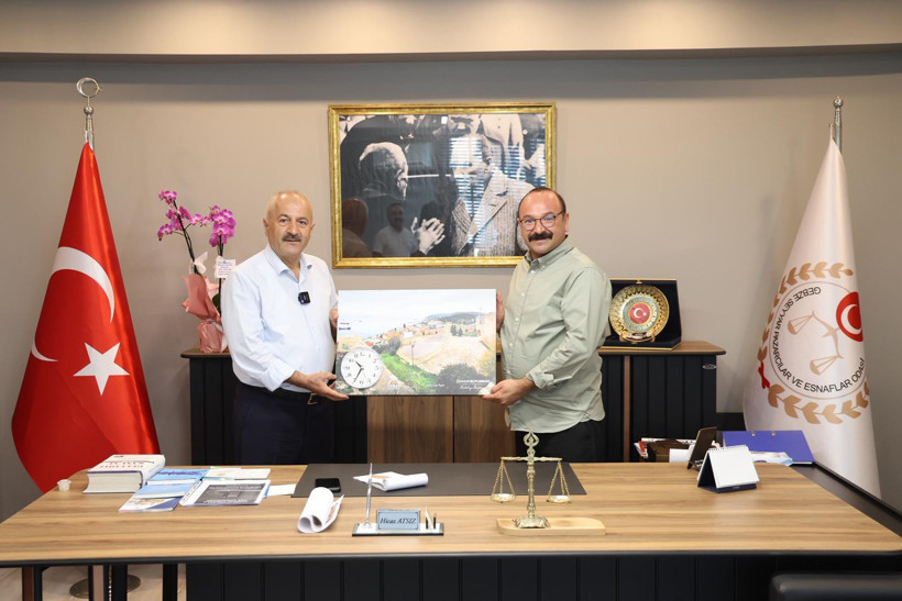 Zinnur Büyükgöz’den Pazarcılar Odasına ziyaret - Resim : 1