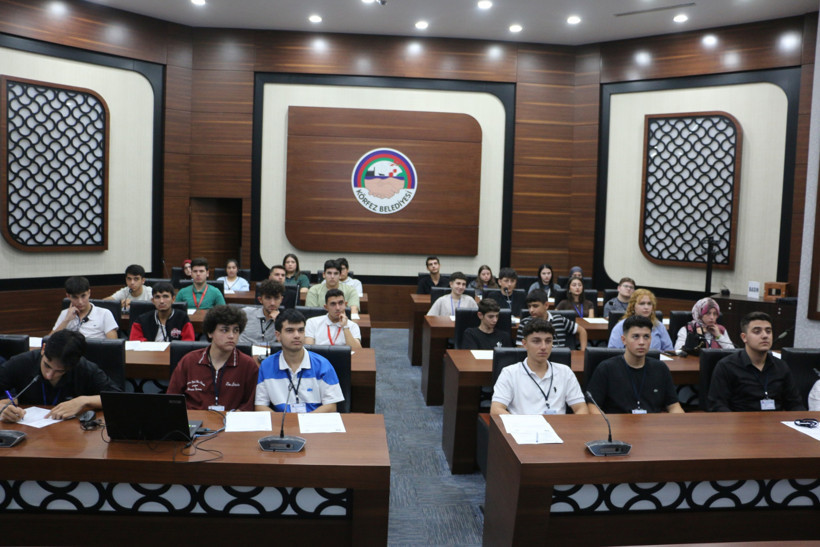 Körfez Belediyesi'nde stajyerlere eğitim - Resim : 3