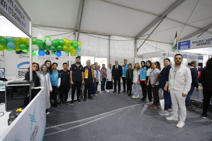 İl Sağlık Müdürlüğü, vatandaşları fuara bekliyor... Göz ölçümü, diyetisyen hizmeti, vücut analizi... - Resim : 1