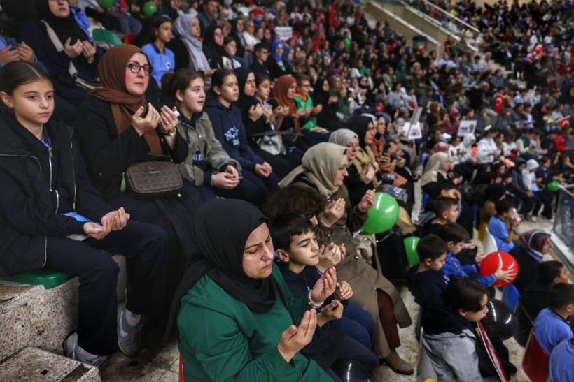 4500 çocuk ve 4500 anne ile rekor kırıldı; Filistin adını duyan Guinness, projeden çekildi! - Resim: 15